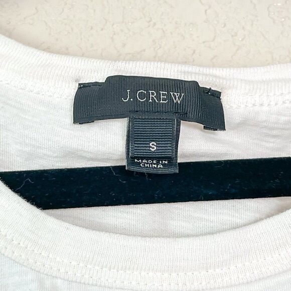 J. Crew Embroidered Taurus Shirt, Size Small - Picture 5 of 6